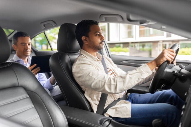 rideshare driver passenger